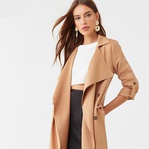 Long Relaxed Fit Trench